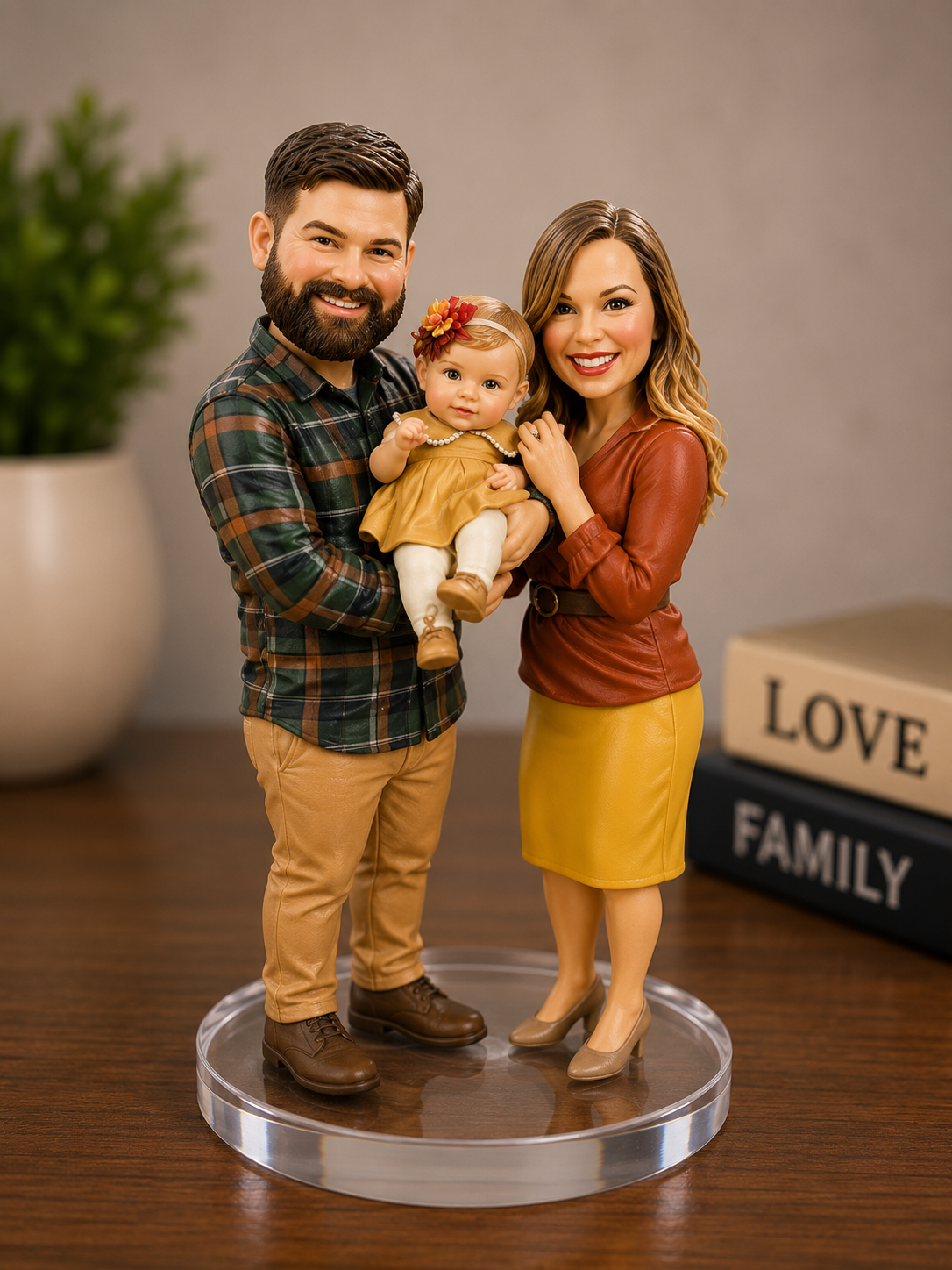Family Bobblehead Miniature
